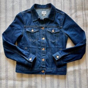 {J Crew} Denim Jacket in Resin Rinse